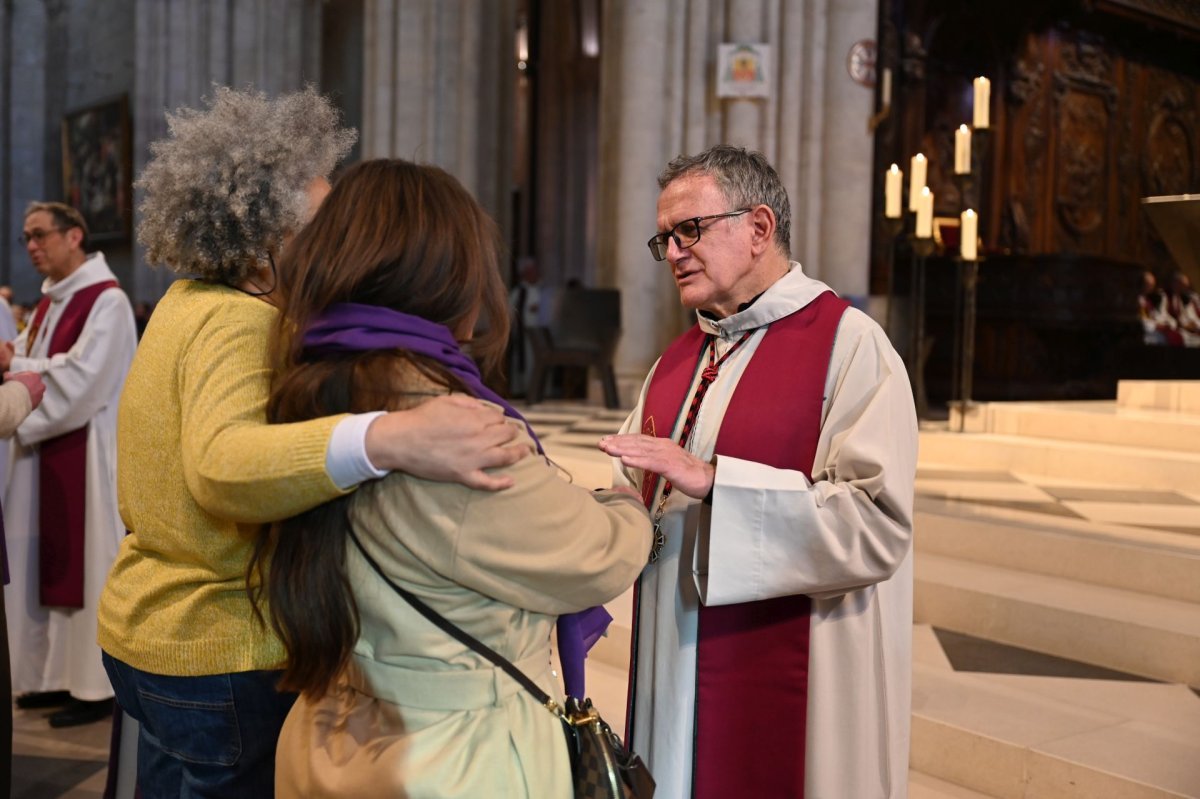 Appel décisif et inscription du nom des catéchumènes 2026 - Célébration de (…). © Marie-Christine Bertin / Diocèse de Paris.