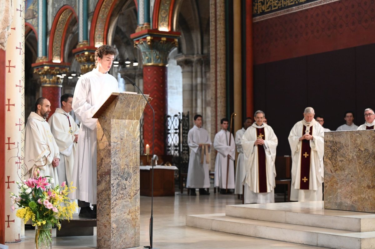 Ouverture de la phase de consultation du Concile provincial. © Marie-Christine Bertin / Diocèse de Paris.