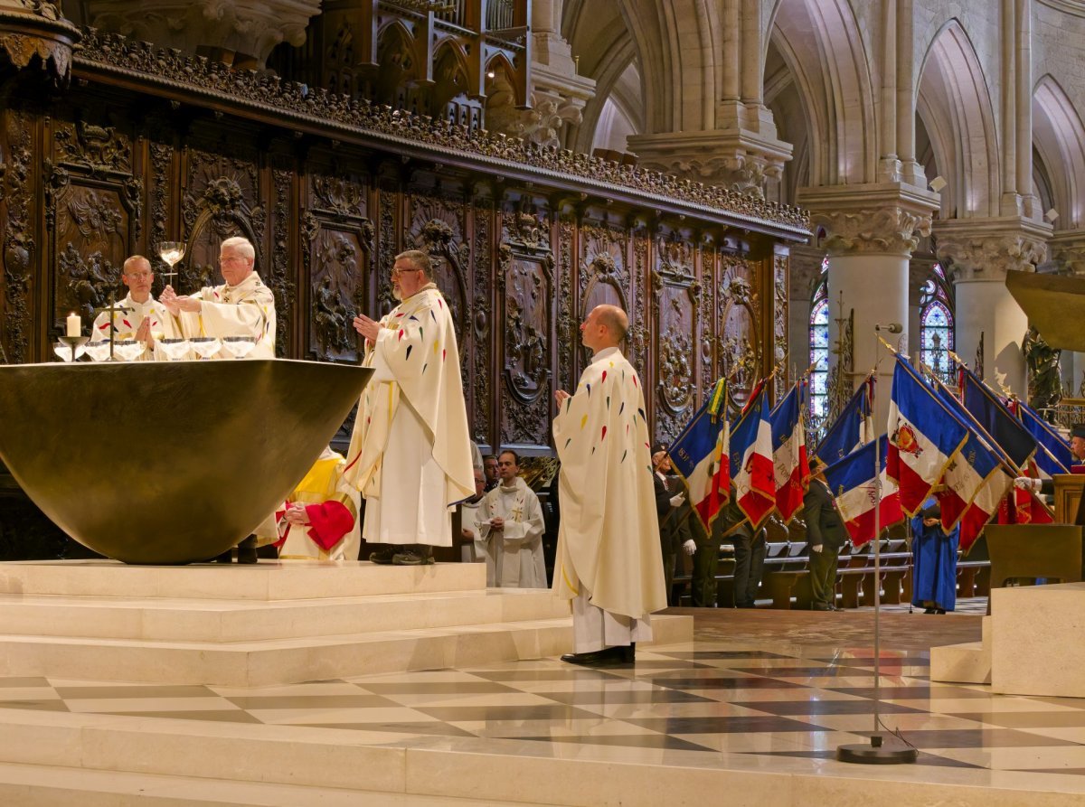 Messe pour les Sapeurs-Pompiers. © Yannick Boschat / Diocèse de Paris.