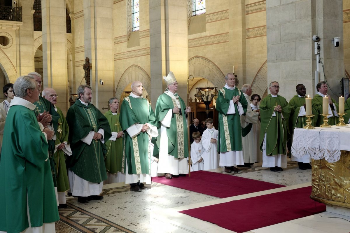 Inauguration de l'église restaurée de Notre-Dame d'Auteuil. © Trung Hieu Do / Diocèse de Paris.