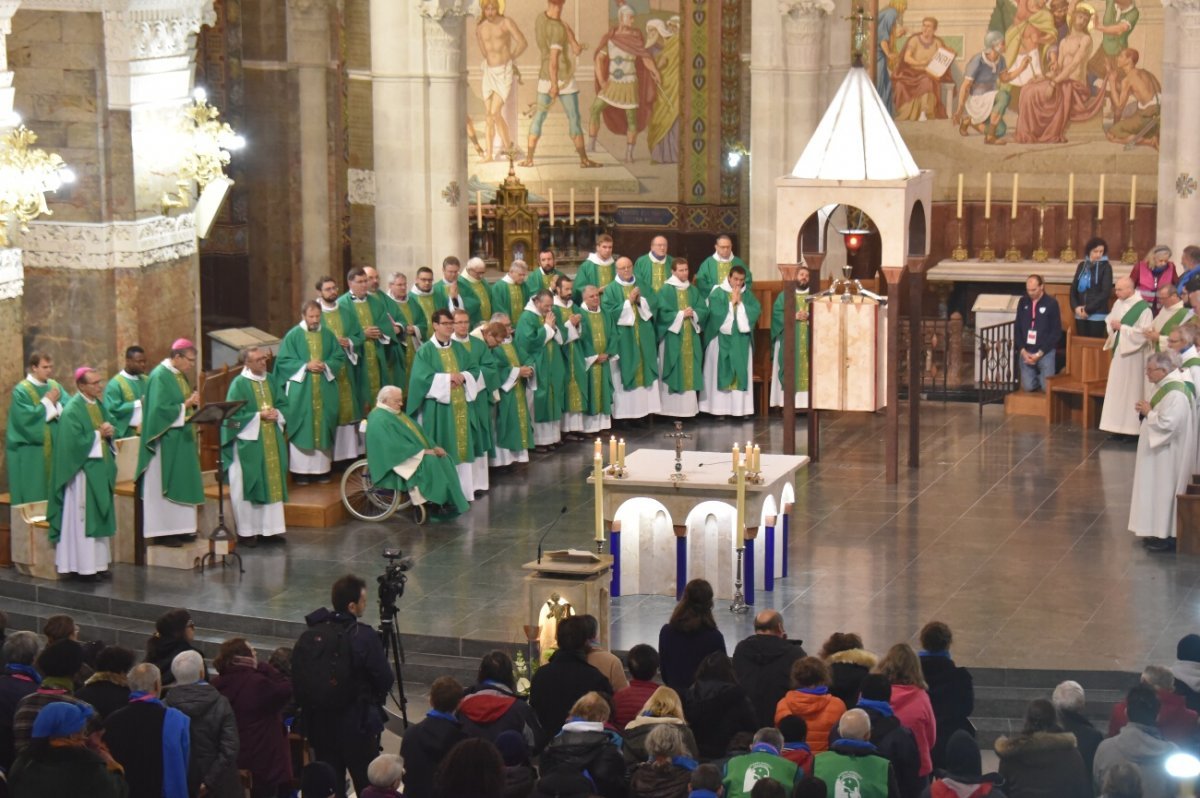 Rencontres européennes à Lourdes avec Fratello 2019. © François-Régis Salefran.