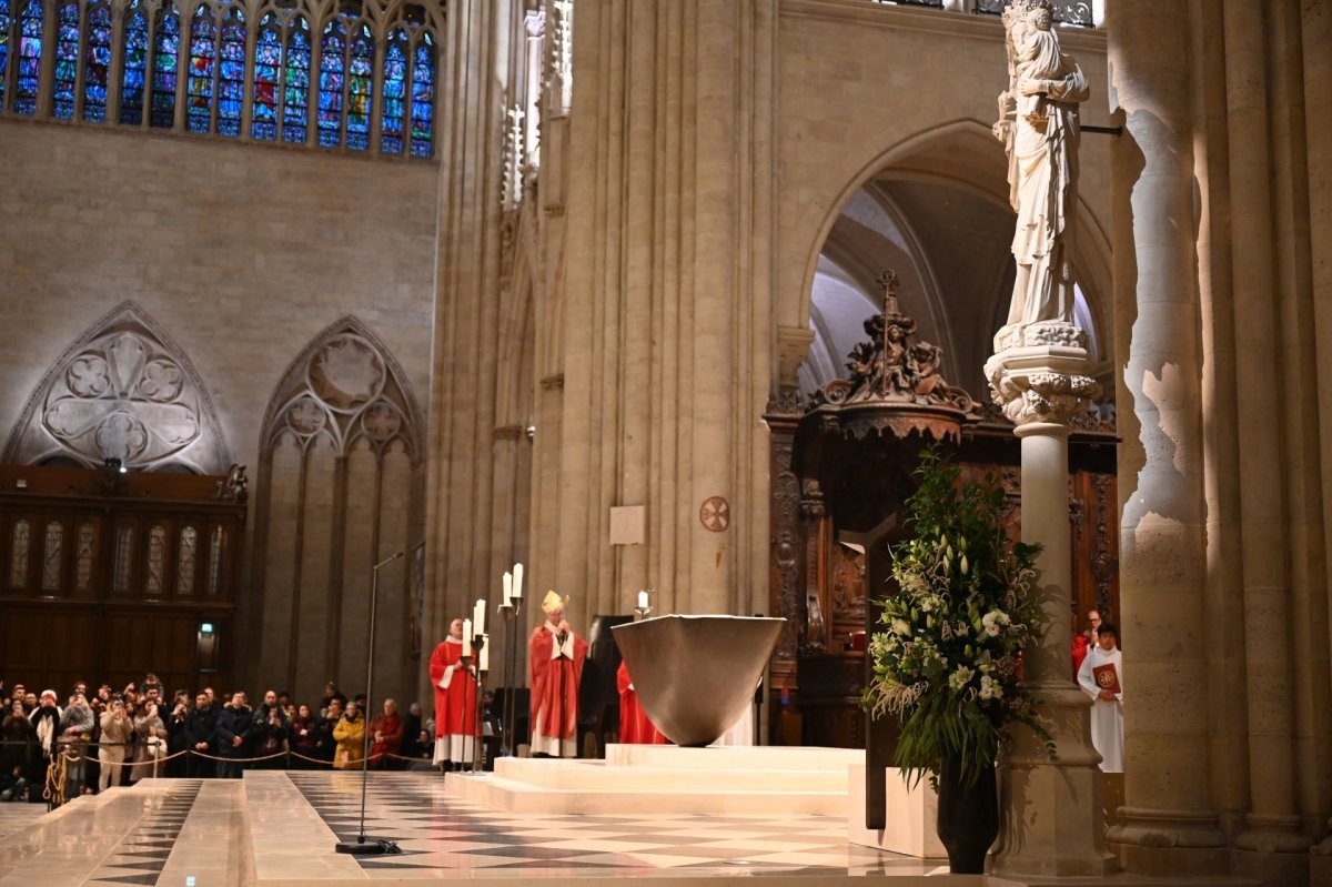 Confirmations d'adultes de janvier 2025. © Marie-Christine Bertin / Diocèse de Paris.