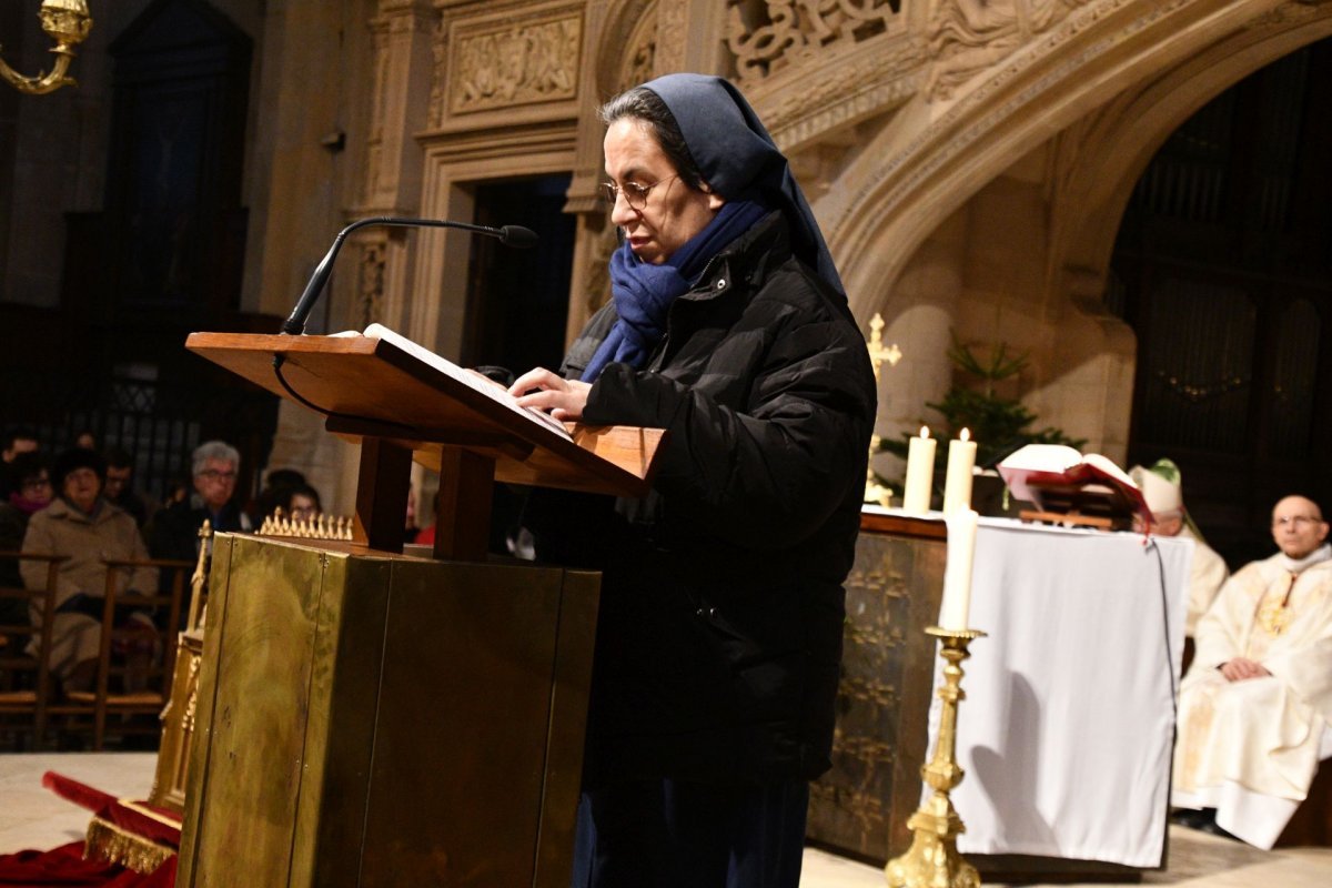 Neuvaine à sainte Geneviève : Messe solennelle et procession. © Michel Pourny / Diocèse de Paris.