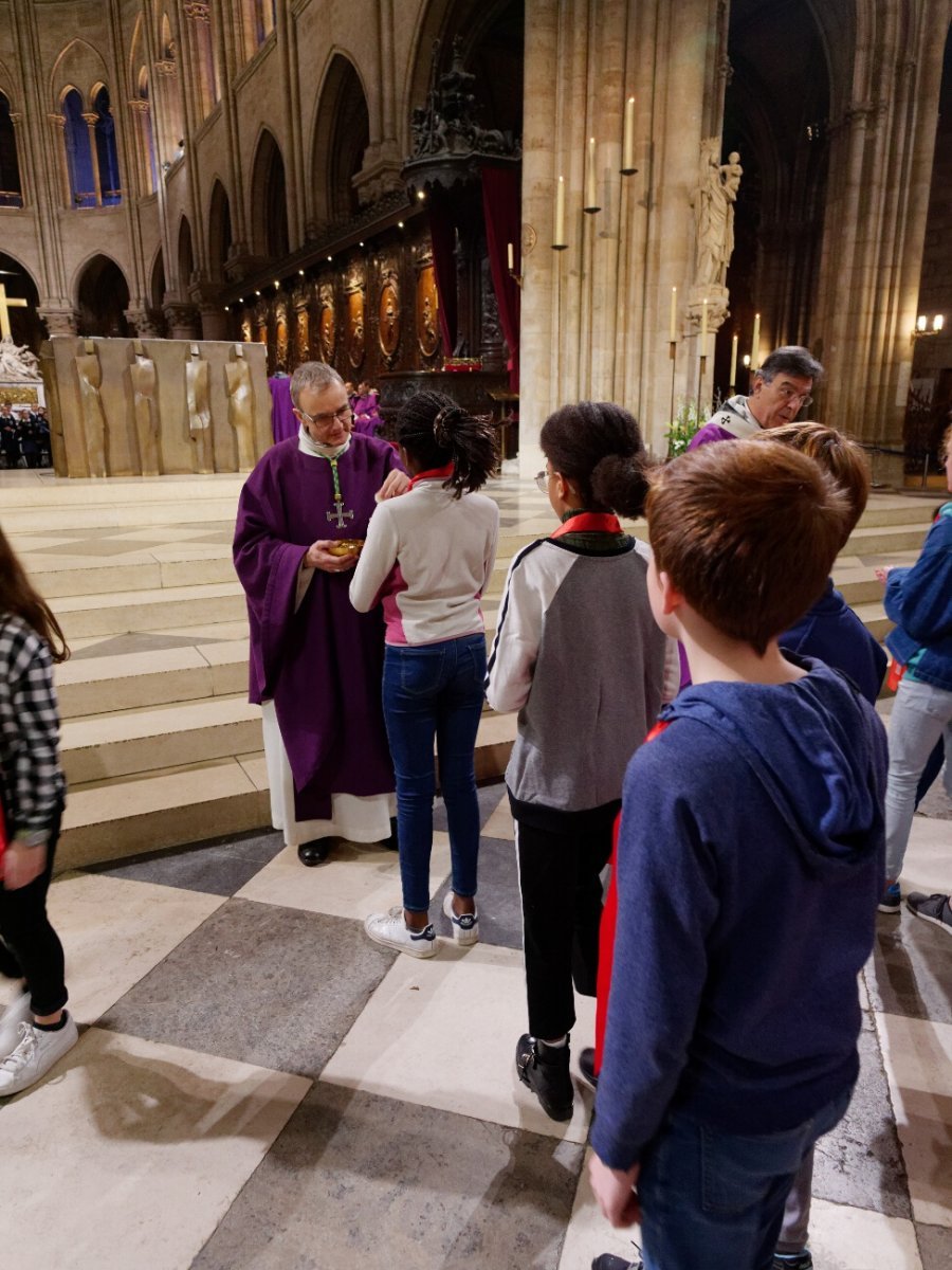 Rassemblement des jeunes confirmés en 2018. © Yannick Boschat / Diocèse de Paris.