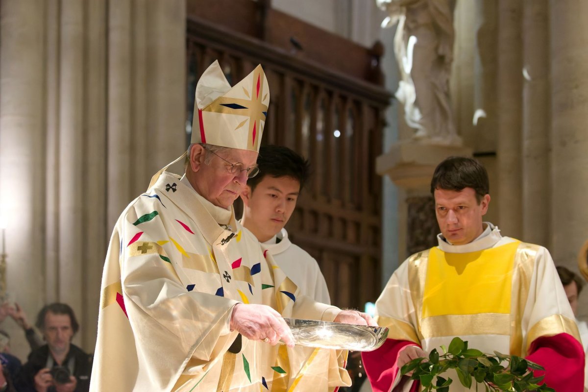 Messe pour les consacrés du diocèse de Paris 2024. © Trung Hieu Do / Diocèse de Paris.