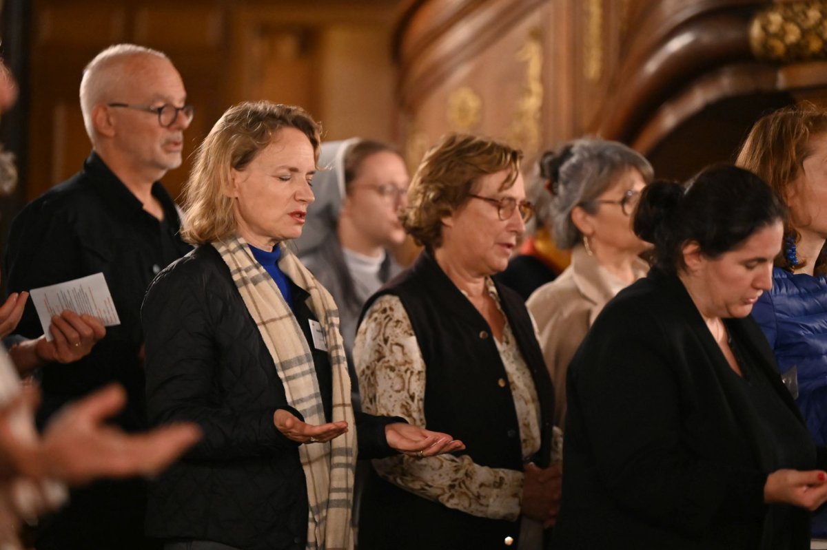 Envoi des baptisés en mission diocésaine 2024. © Marie-Christine Bertin / Diocèse de Paris.