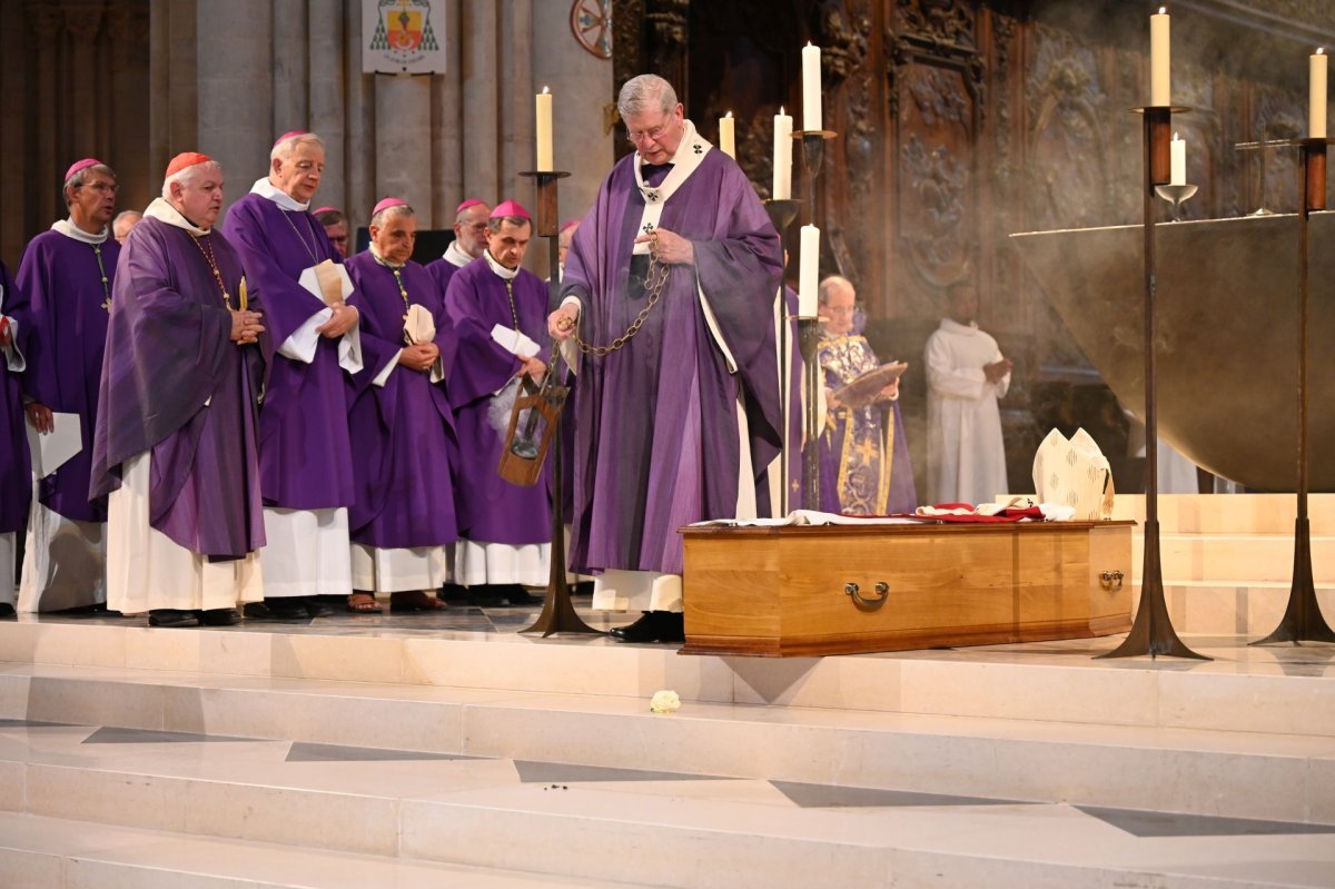 Obsèques du Cardinal André Vingt-Trois. © Marie-Christine Bertin / Diocèse de Paris.