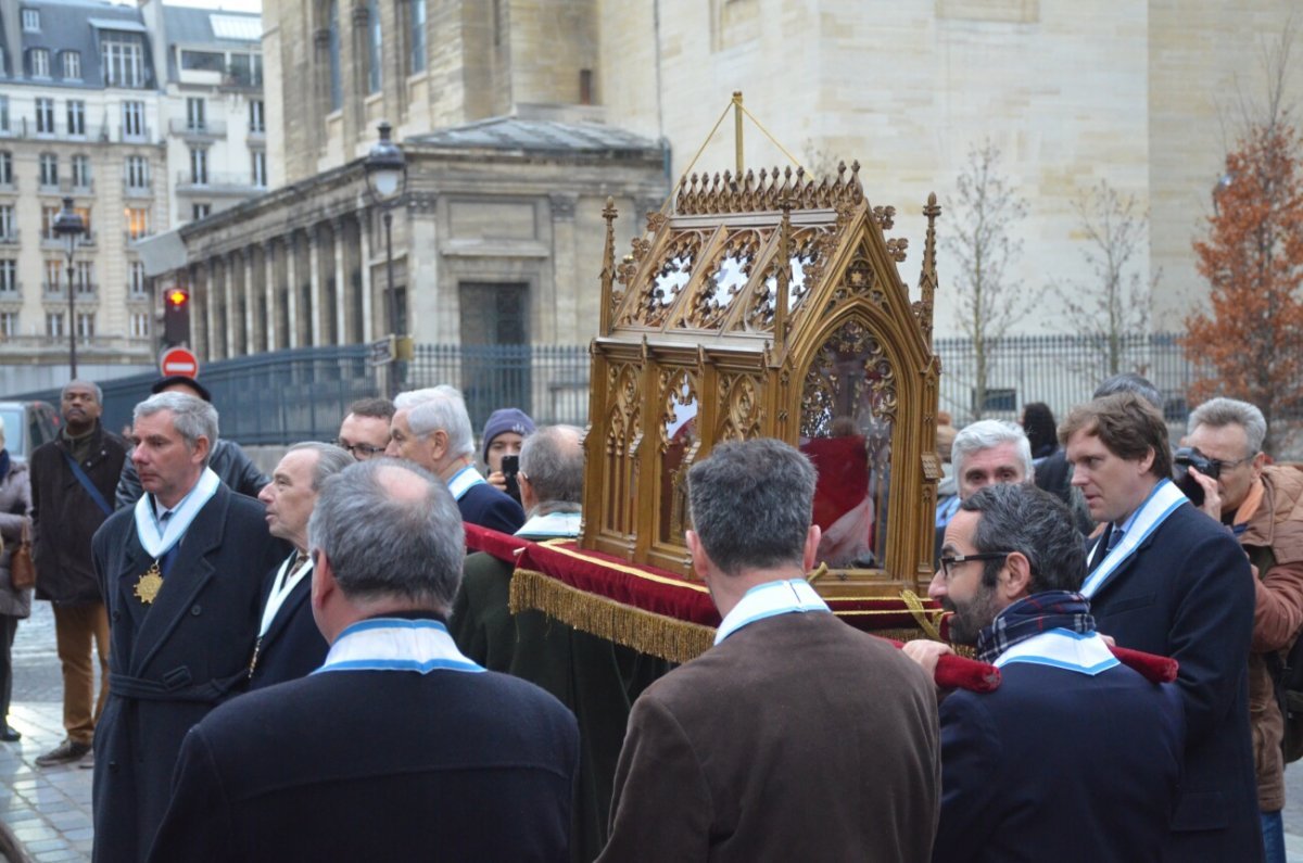 Neuvaine de sainte Geneviève. © Michel Pourny / Diocèse de Paris.