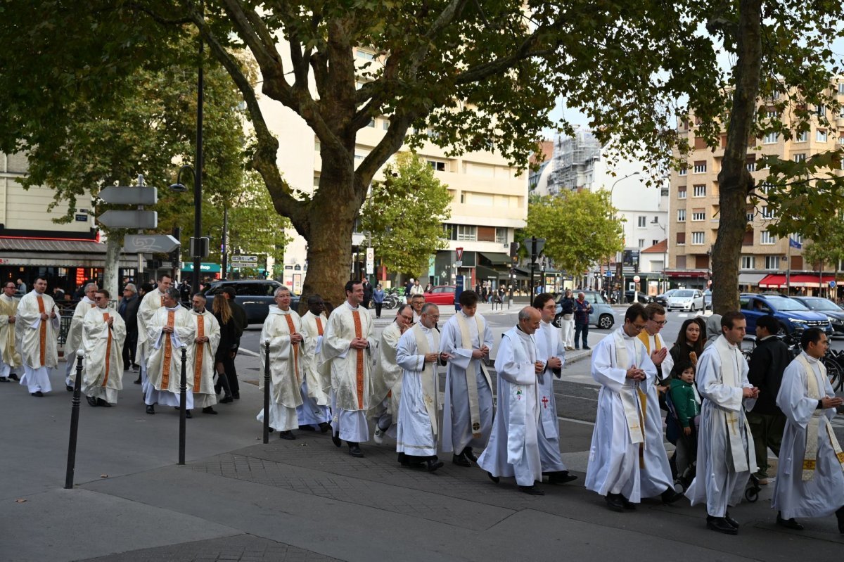 Ordination diaconale en vue du sacerdoce du 27 septembre 2025. © Marie-Christine Bertin / Diocese de Paris.