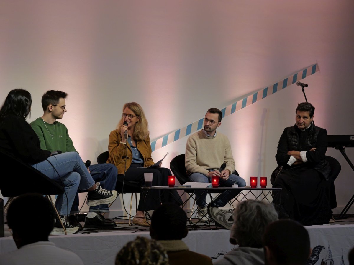 Atelier à la Faculté Loyola. © Yannick Boschat / Diocèse de Paris.