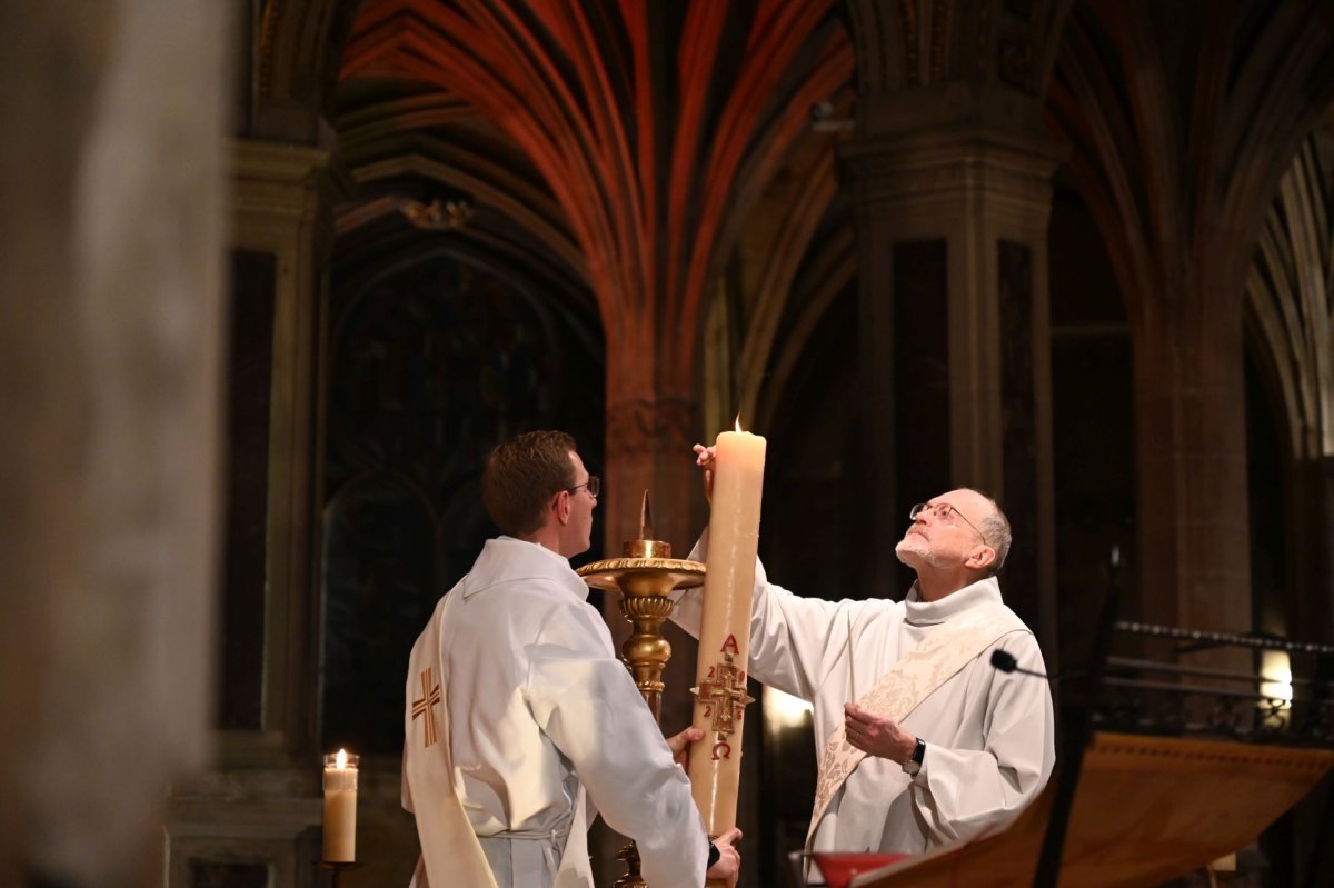 Catéchèse sur le sacrement de confirmation. Lundi 12 mai 2025. © Marie-Christine Bertin / Diocèse de Paris.