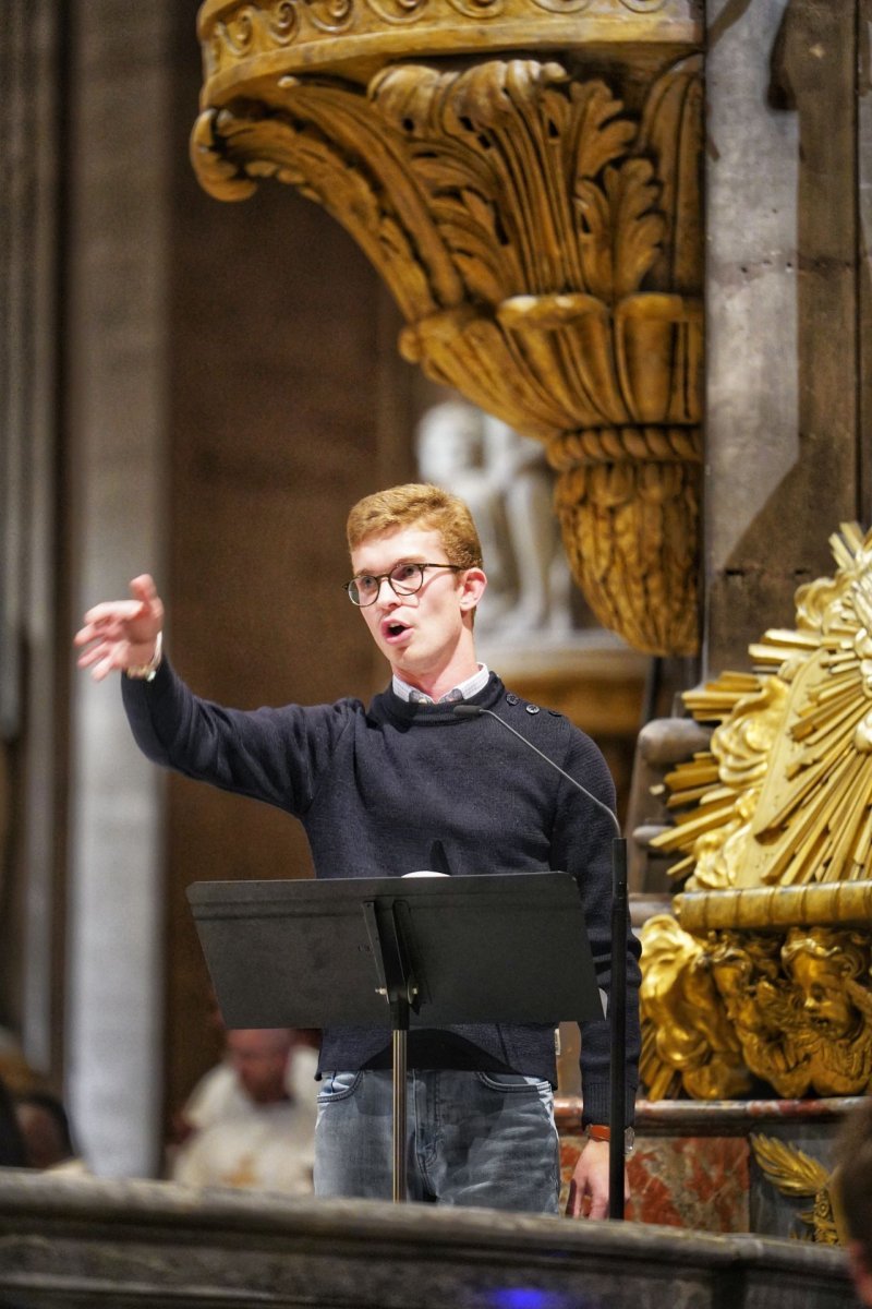 Messe des étudiants 2025. © Illian Calle - Diocèse Paris.