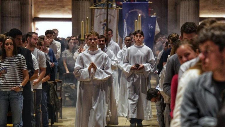 Messe des Etudiants d'IDF 2026. (c) Illian Callé - Diocèse de Paris.