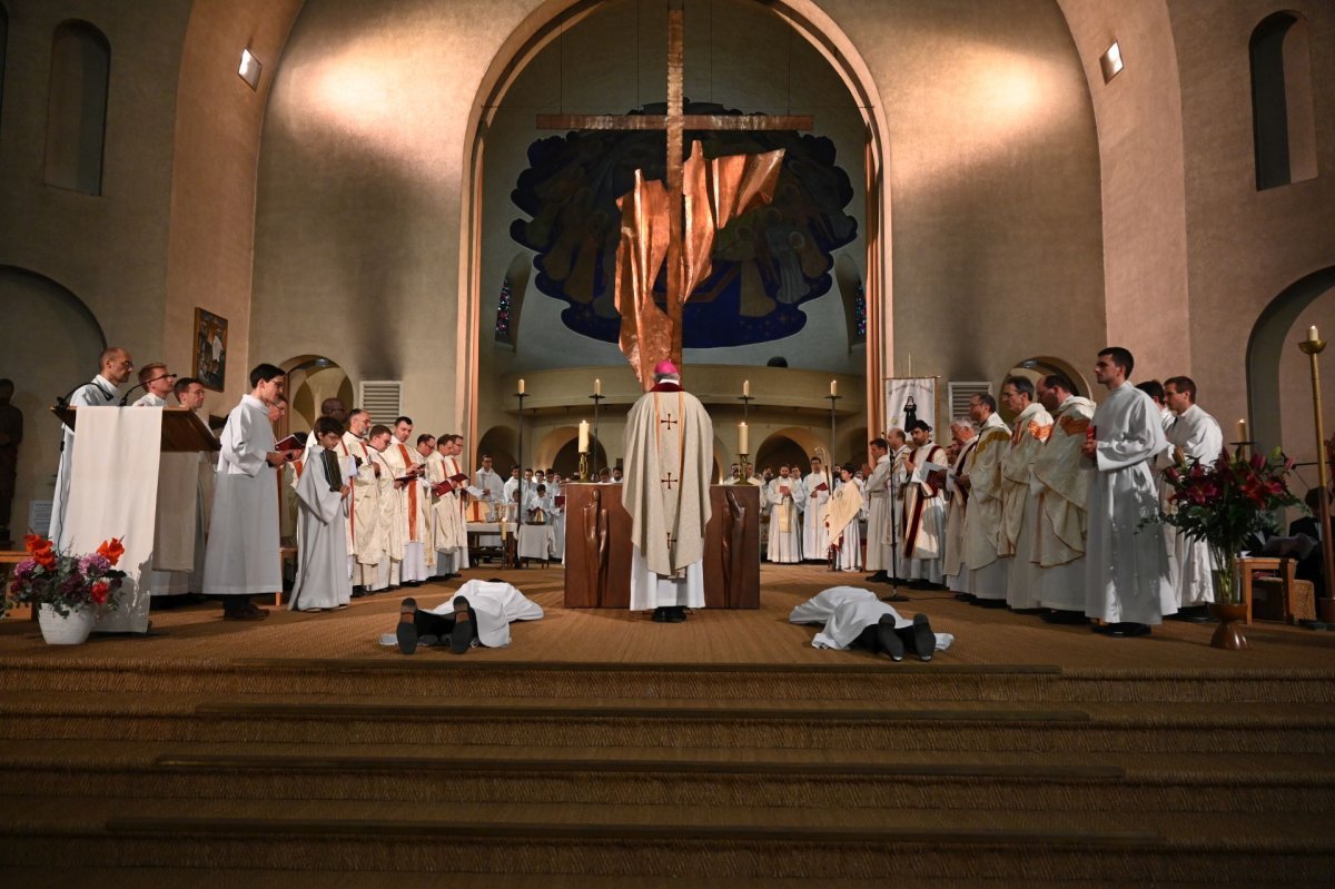 Ordination diaconale en vue du sacerdoce du 27 septembre 2025. © Marie-Christine Bertin / Diocese de Paris.
