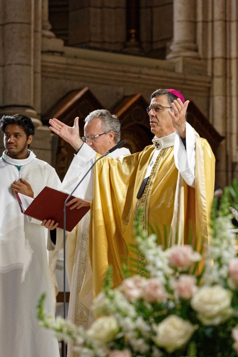 Messe d'ouverture du Jubilé du Sacré-Cœur de Montmartre. © Yannick Boschat / Diocèse de Paris.