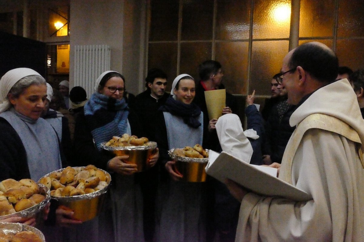 Soirée sainte Geneviève à Saint-Gervais - Saint-Protais (4e). © Marie Mariwak / Diocèse de Paris.