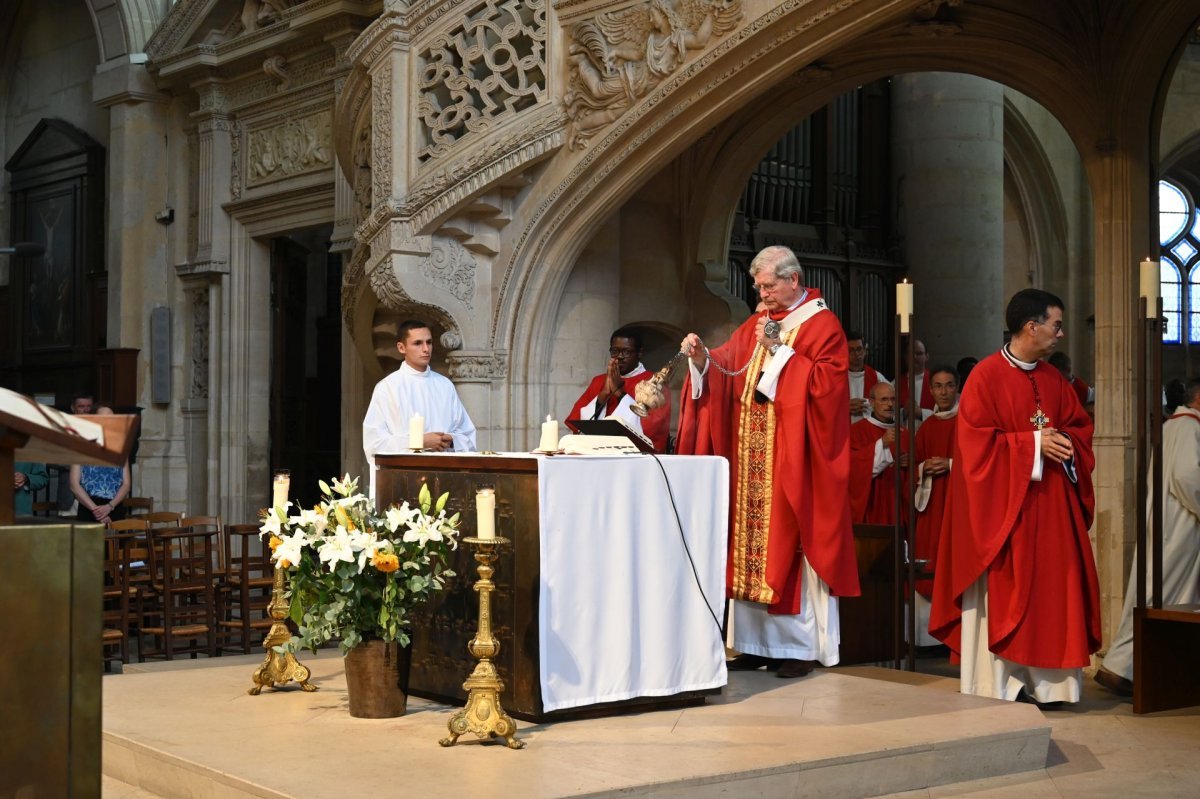 Rentrée de la Faculté Notre-Dame. © Marie-Christine Bertin / Diocèse de Paris.