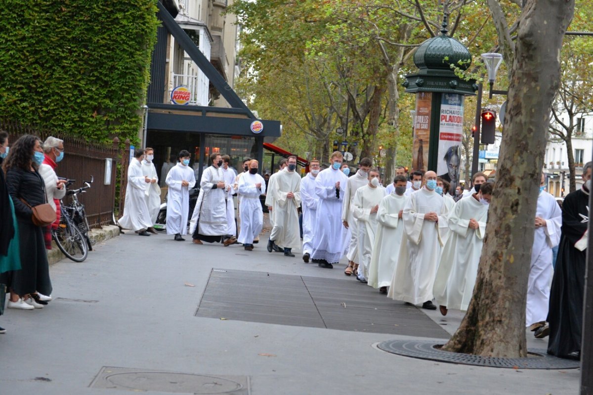 Ordinations diaconales en vue du sacerdoce 2020 à Saint-Pierre de Montrouge (…). © Marie-Christine Bertin / Diocèse de Paris.