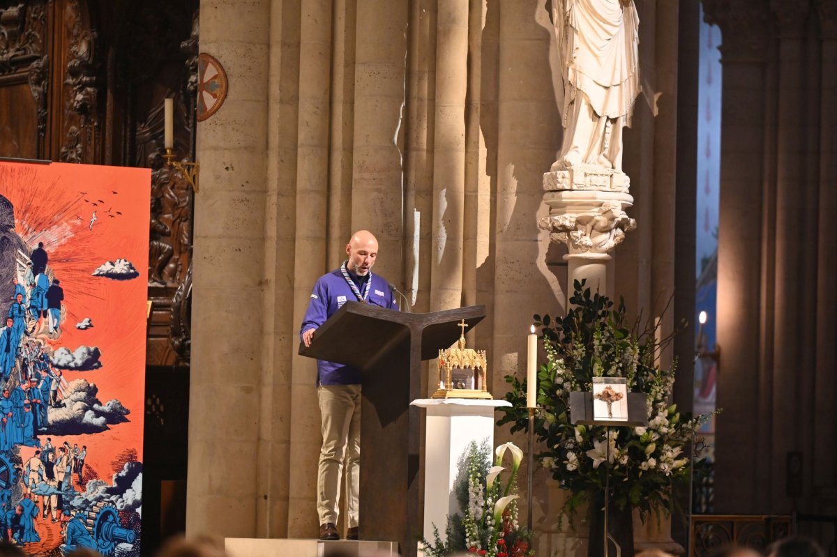 Messe de béatification de Raymond Cayré, Gérard-Martin Cendrier, Roger (…). © Marie-Christine Bertin / Diocèse de Paris.
