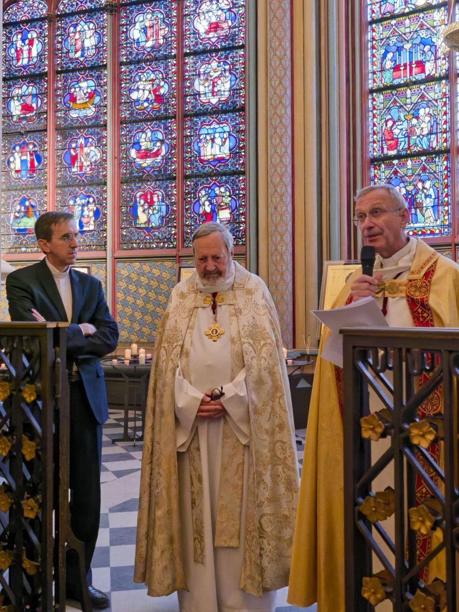 Bénédiction de la chapelle dédiée aux chrétiens d'orient à Notre-Dame (…). © Yannick Boschat / Diocèse de Paris.