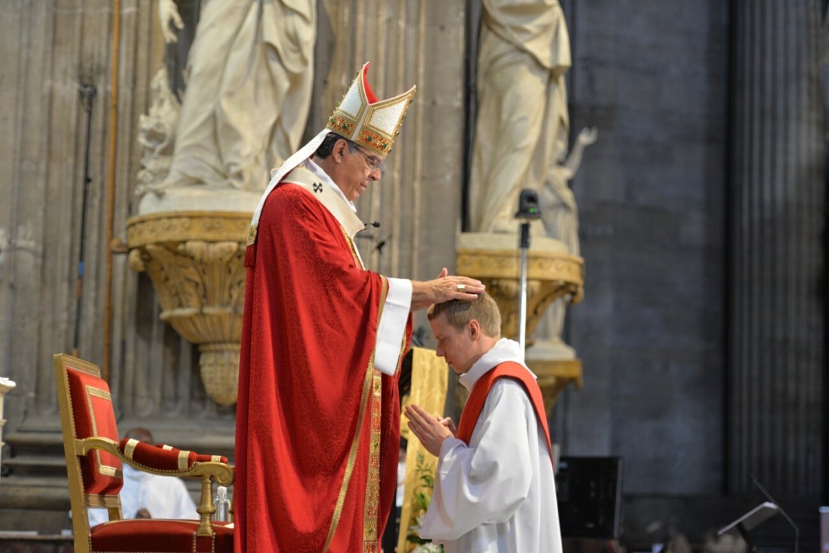 Ordinations sacerdotales 2020. © Marie-Christine Bertin / Diocèse de Paris.