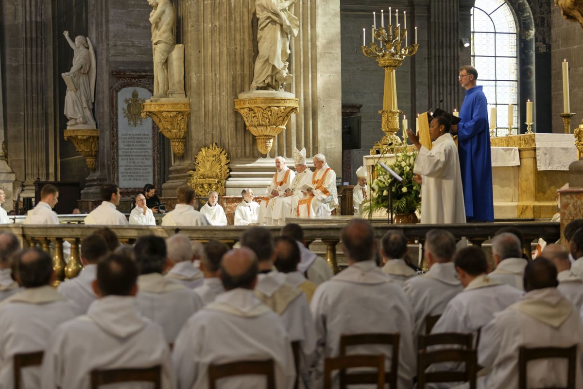 Ordination sacerdotale 2023. © Yannick Boschat / Diocèse de Paris.