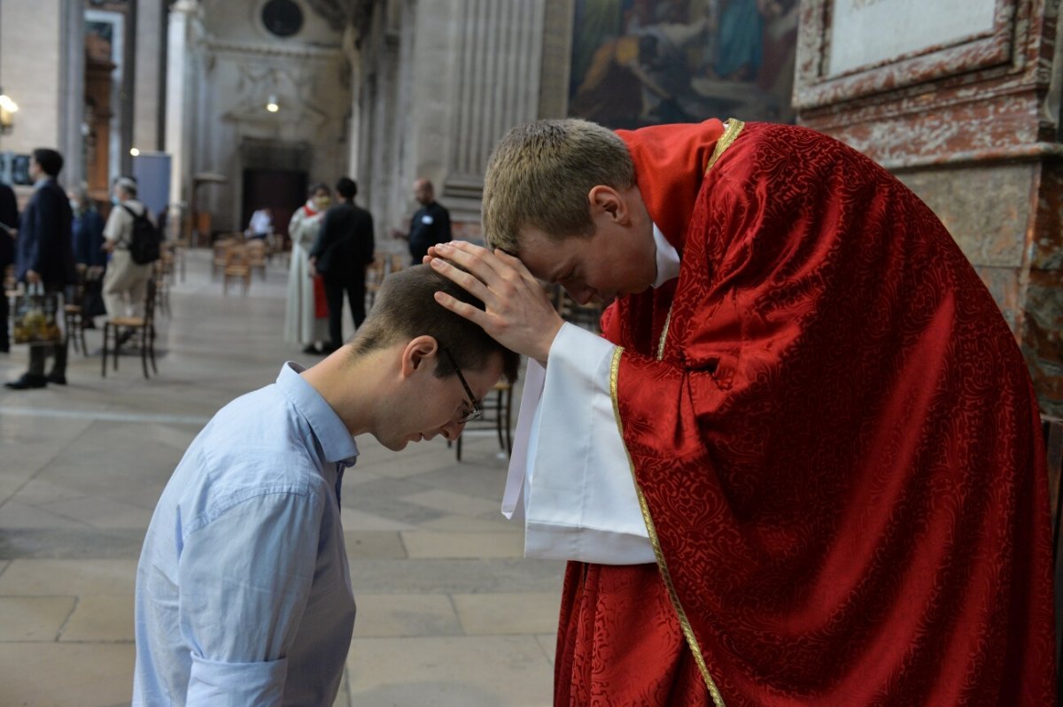 Ordinations sacerdotales 2020. © Marie-Christine Bertin / Diocèse de Paris.