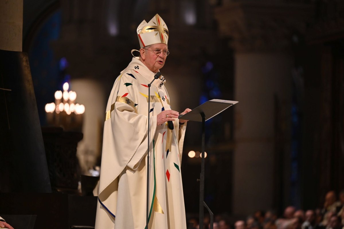 Messe chrismale 2026. © Marie-Christine Bertin / Diocèse de Paris.