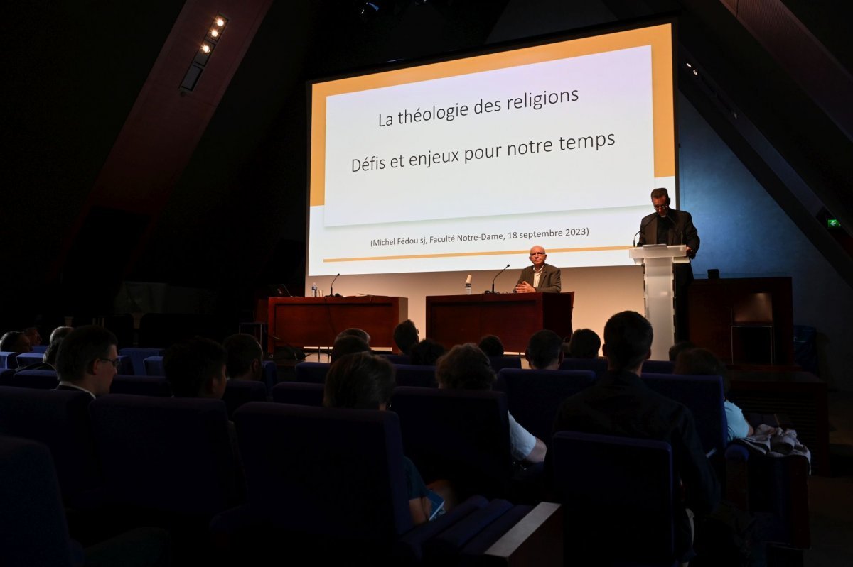 Rentrée de la Faculté Notre-Dame. © Marie-Christine Bertin / Diocèse de Paris.