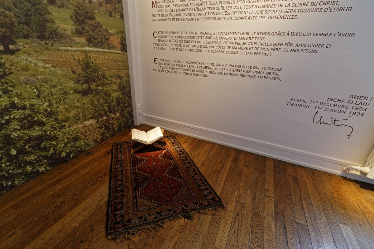 La chambre de Christian de Chergé au Séminaire des Carmes. © Yannick Boschat / Diocèse de Paris.