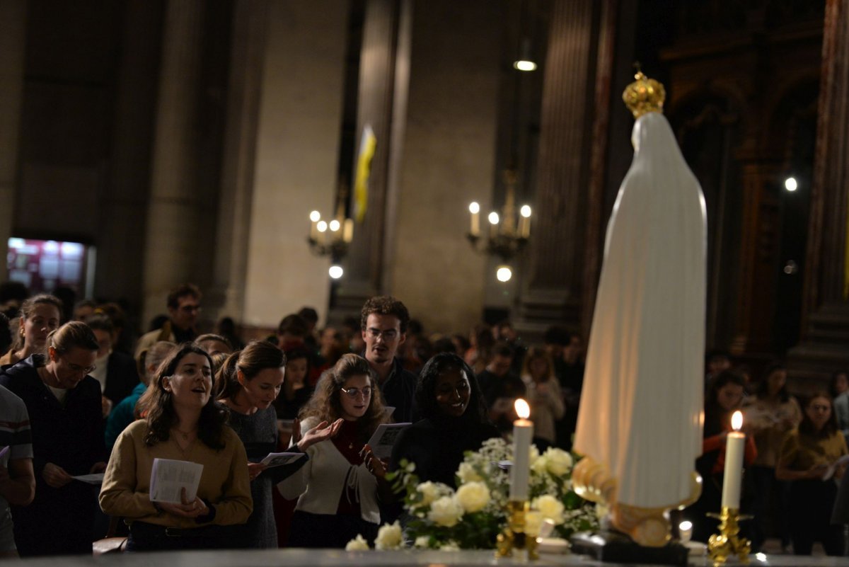 Messe des étudiants 2022. © Marie-Christine Bertin / Diocèse de Paris.