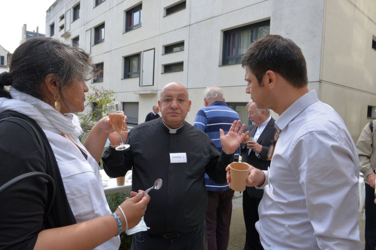 Journées d'amitié et d'entraide pour les prêtres (JAEP). © Marie-Christine Bertin / Diocèse de Paris.