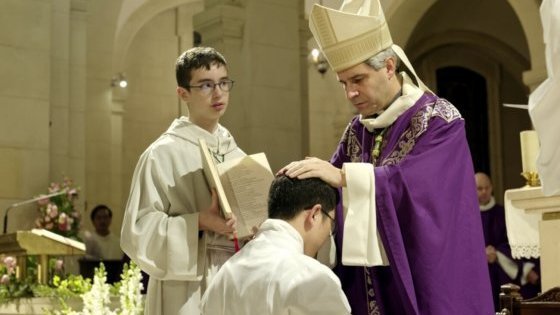 Ordination diaconale en vue du sacerdoce