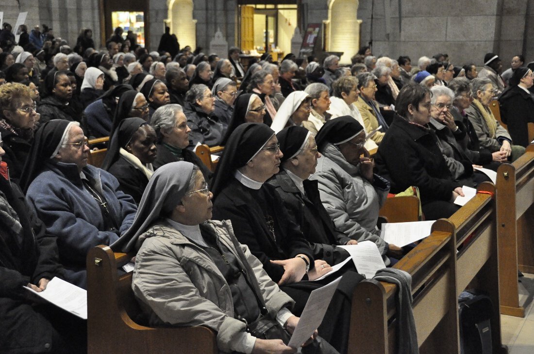 Messe présidée par Mgr Michel Golfier. © BSCM.