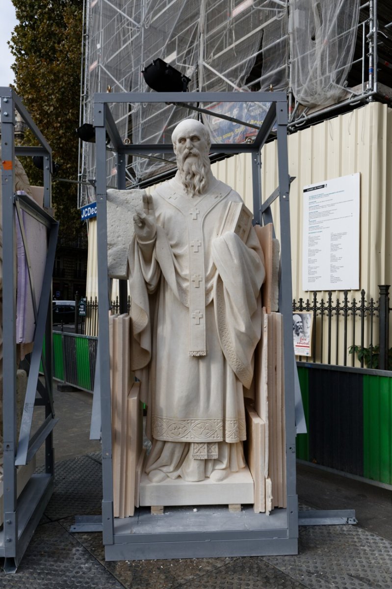 Saint Augustin. © Yannick Boschat / Diocèse de Paris.