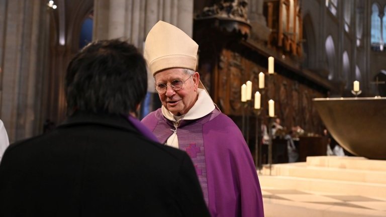 Appel décisif et inscription du nom des catéchumènes 2026 - Célébration de (…). (c) Marie-Christine Bertin / Diocèse de Paris.
