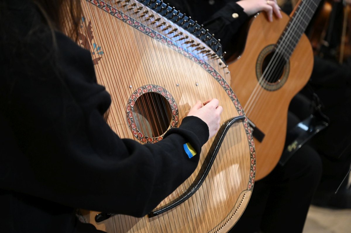Prière du milieu du jour à Saint-Sulpice. © Marie-Christine Bertin / Diocèse de Paris.