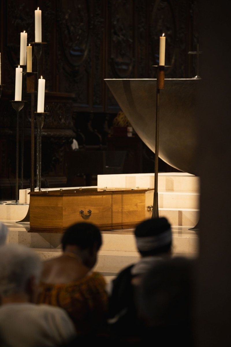 Veillée de prière à 19h. © Liam Hoarau / Diocèse de Paris.