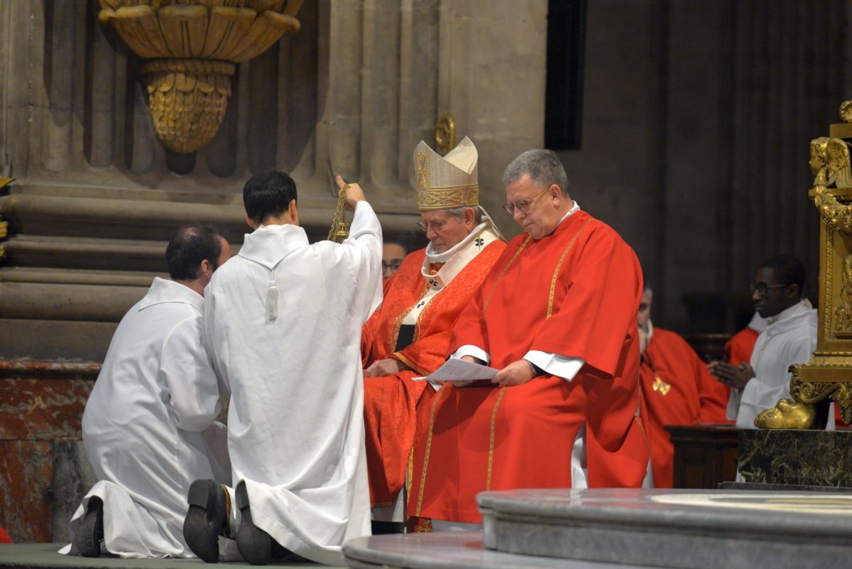 Confirmation des adultes 2022. © Marie-Christine Bertin / Diocèse de Paris.