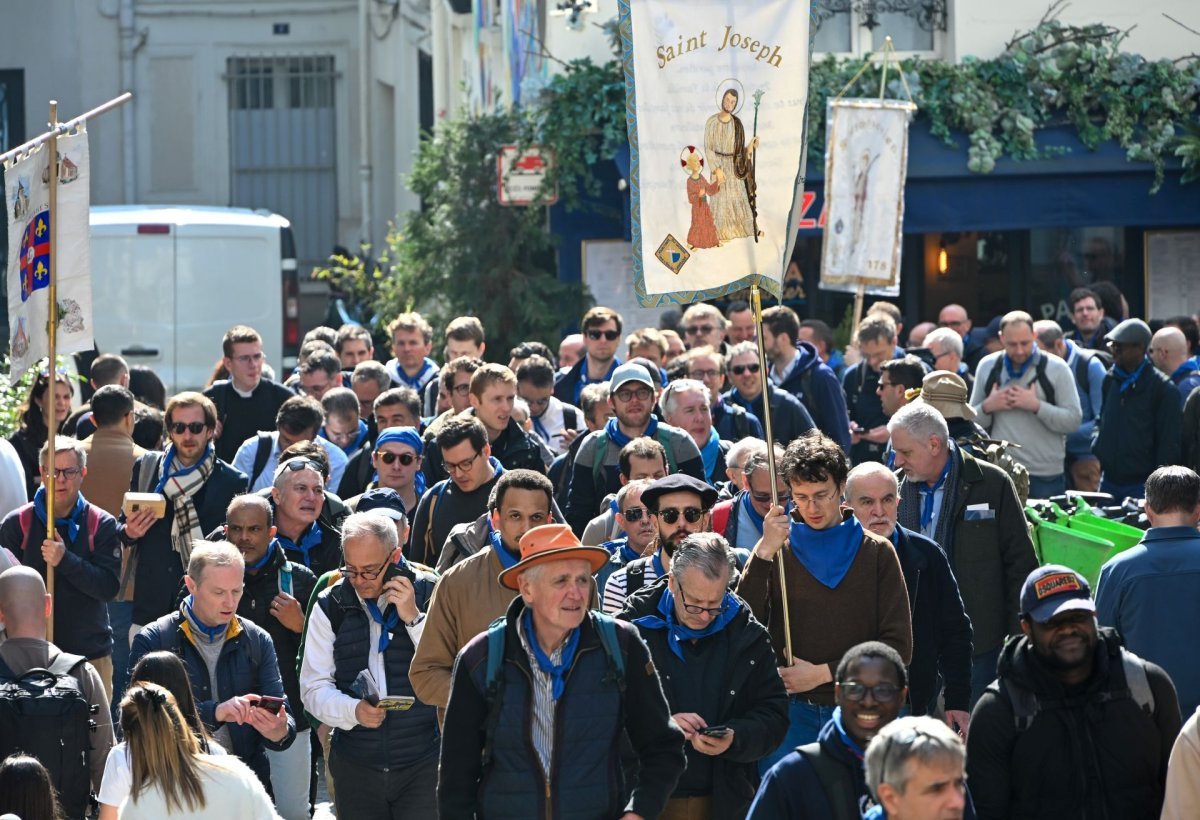 Marche de Saint-Joseph 2026. © François-Régis Salefran.