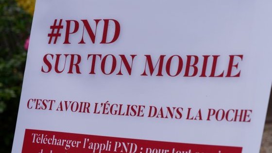 Lancement de l'application smartphone Paris Notre-Dame