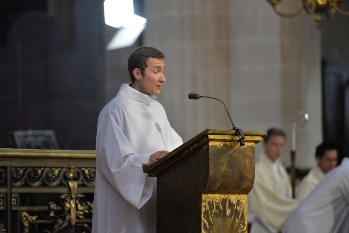 Veillée de prière pour les vocations 2023. © Marie-Christine Bertin / Diocèse de Paris.