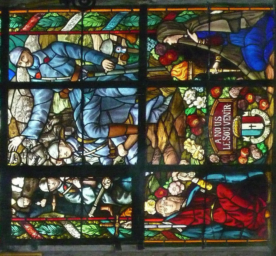 Église Sainte-Marguerite, À nous le souvenir (détail). © C.D.A.S..