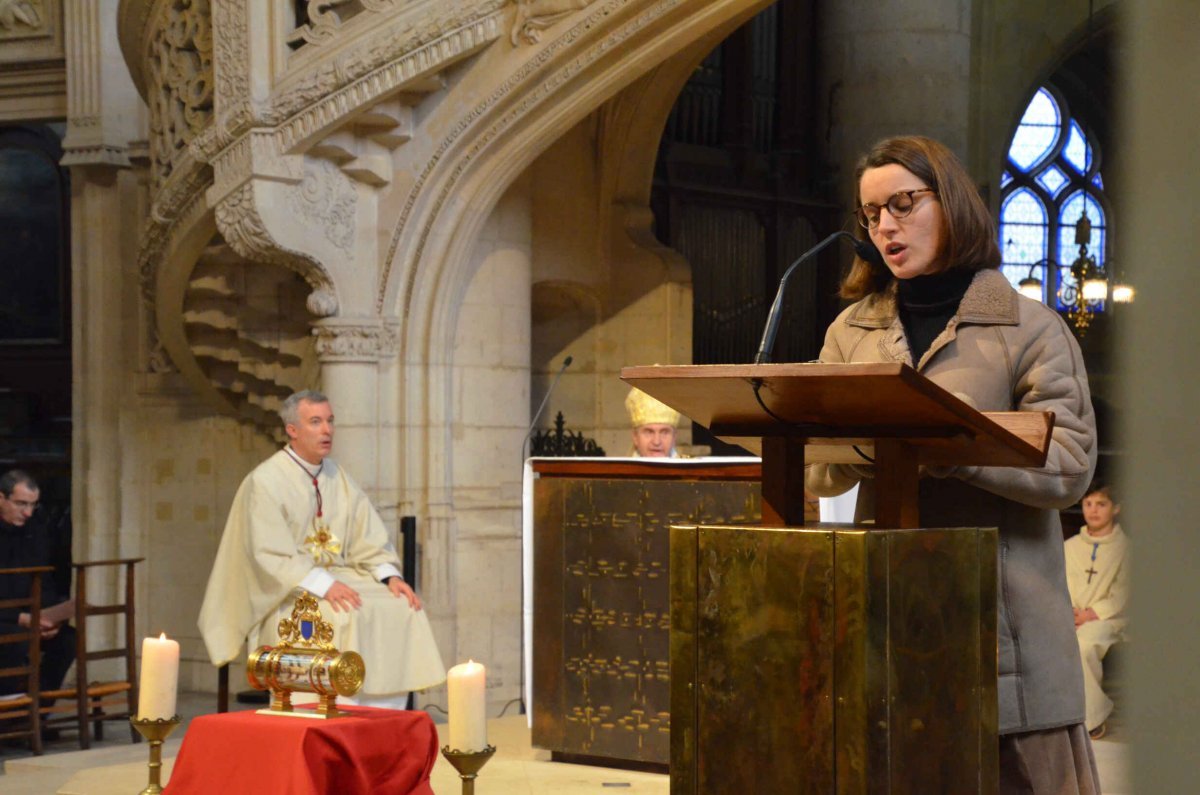 Neuvaine de sainte Geneviève. © Michel Pourny / Diocèse de Paris.