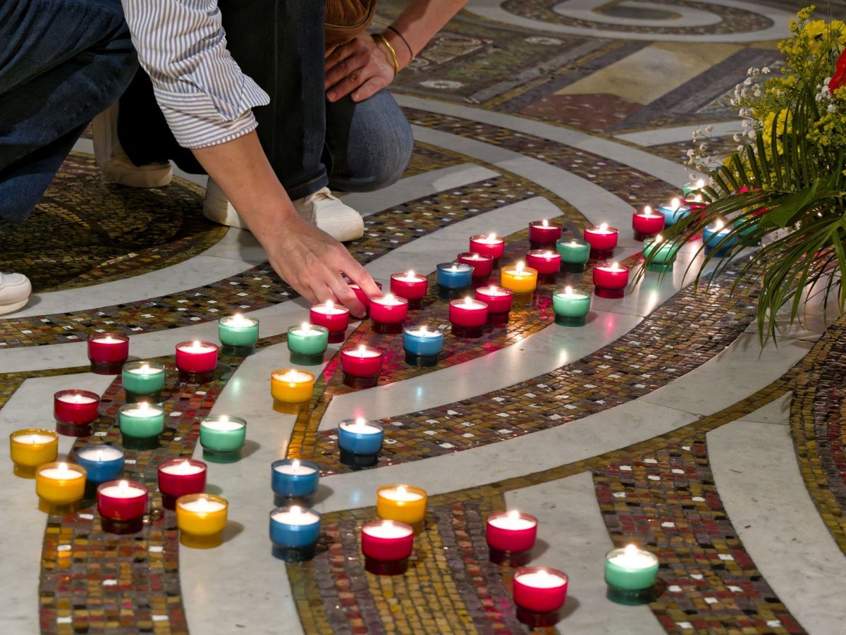 Veillée de l'espérance au Sacré-Cœur de Montmartre. © Yannick Boschat / Diocèse de Paris.