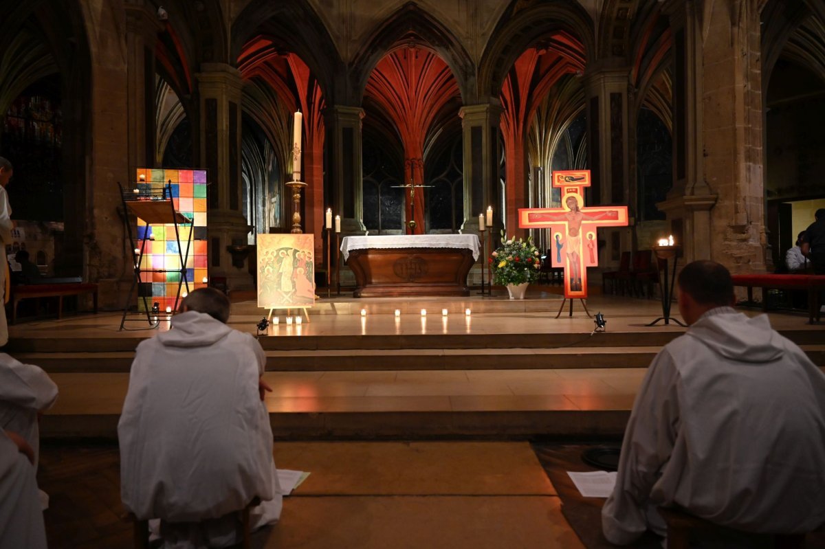 Catéchèse sur le sacrement de confirmation. Lundi 12 mai 2025. © Marie-Christine Bertin / Diocèse de Paris.