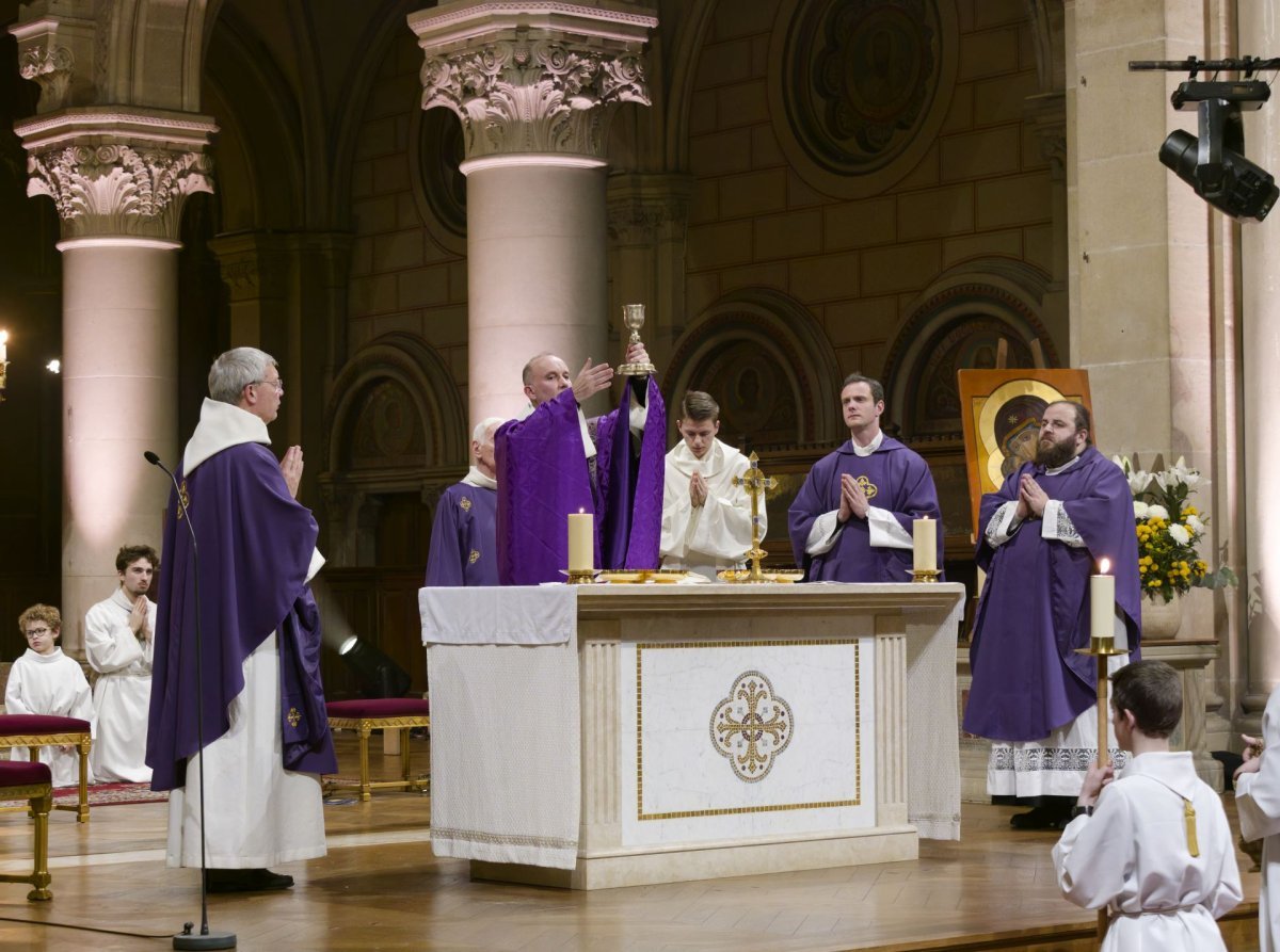 Nuit de l'Espérance à Saint-Ambroise. © Yannick Boschat / Diocèse de Paris.