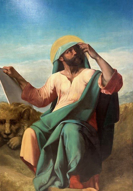 Saint Marc après restauration. 
