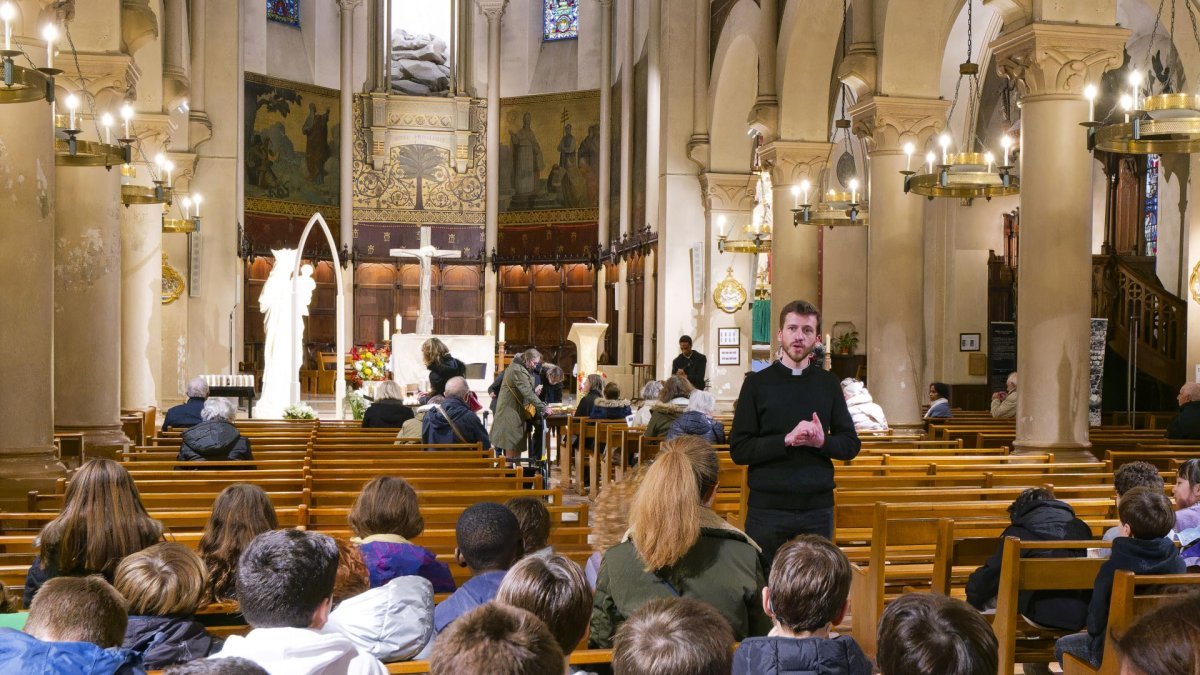 Étape 10 à l'Immaculée-Conception. © Yannick Boschat / Diocèse de Paris.