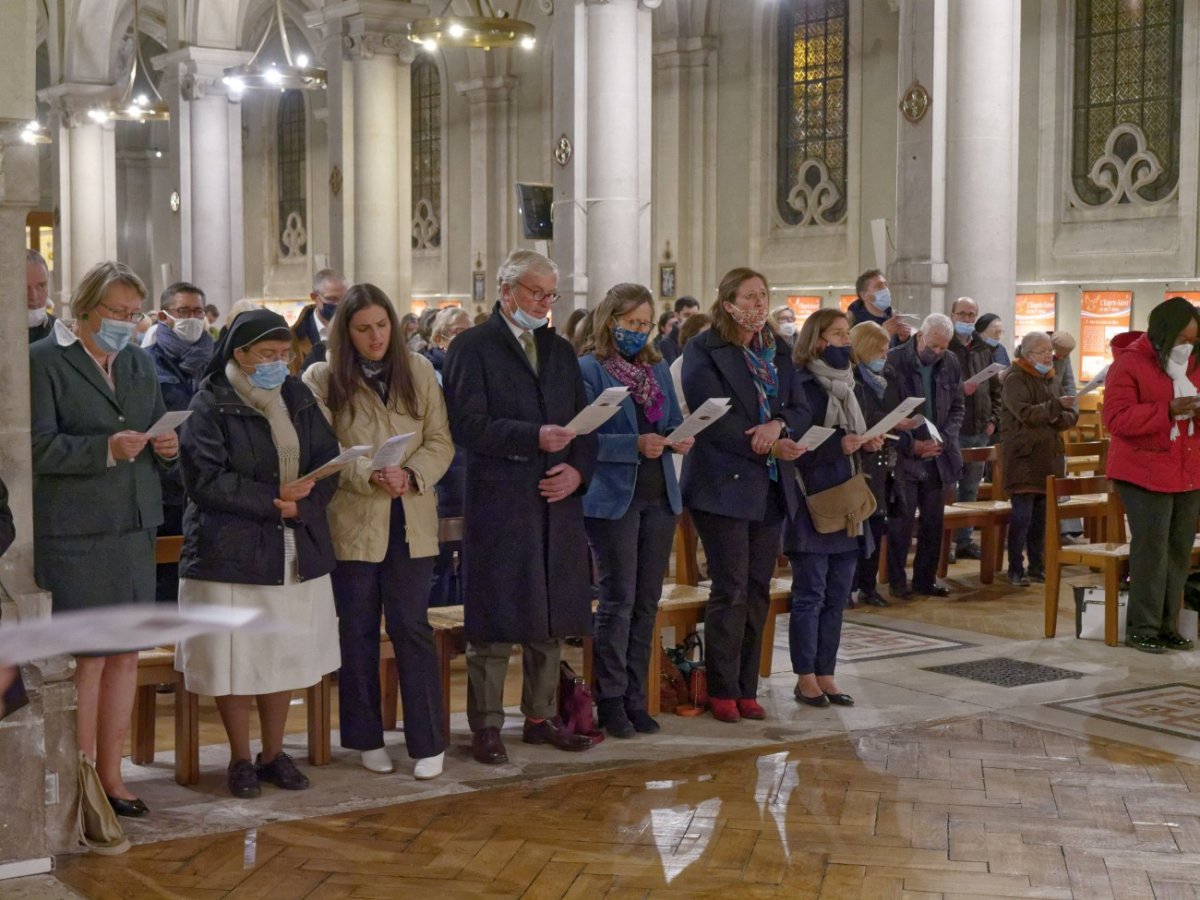 Envoi des baptisés en mission diocésaine. © Yannick Boschat / Diocèse de Paris.